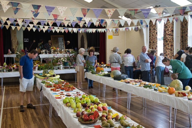 Exhibits at the 2023 Coaley Produce Show